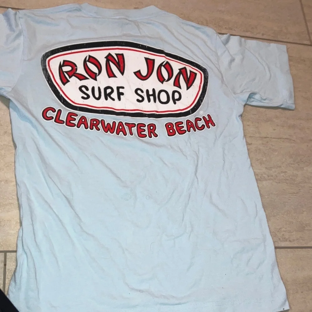 Ron Jon Surf Shop Light Blue Short Sleeve Tee - Picture 5 of 6